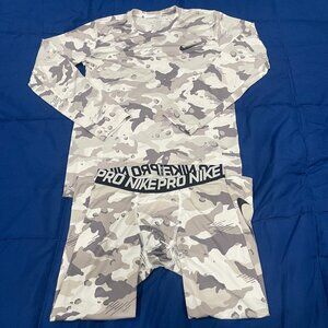 Nike Pro Dri-FIT Compression Set - Size (Medium bottom, Small top)